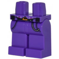 LEGO Black with Silver Belt Loose Legs Loose